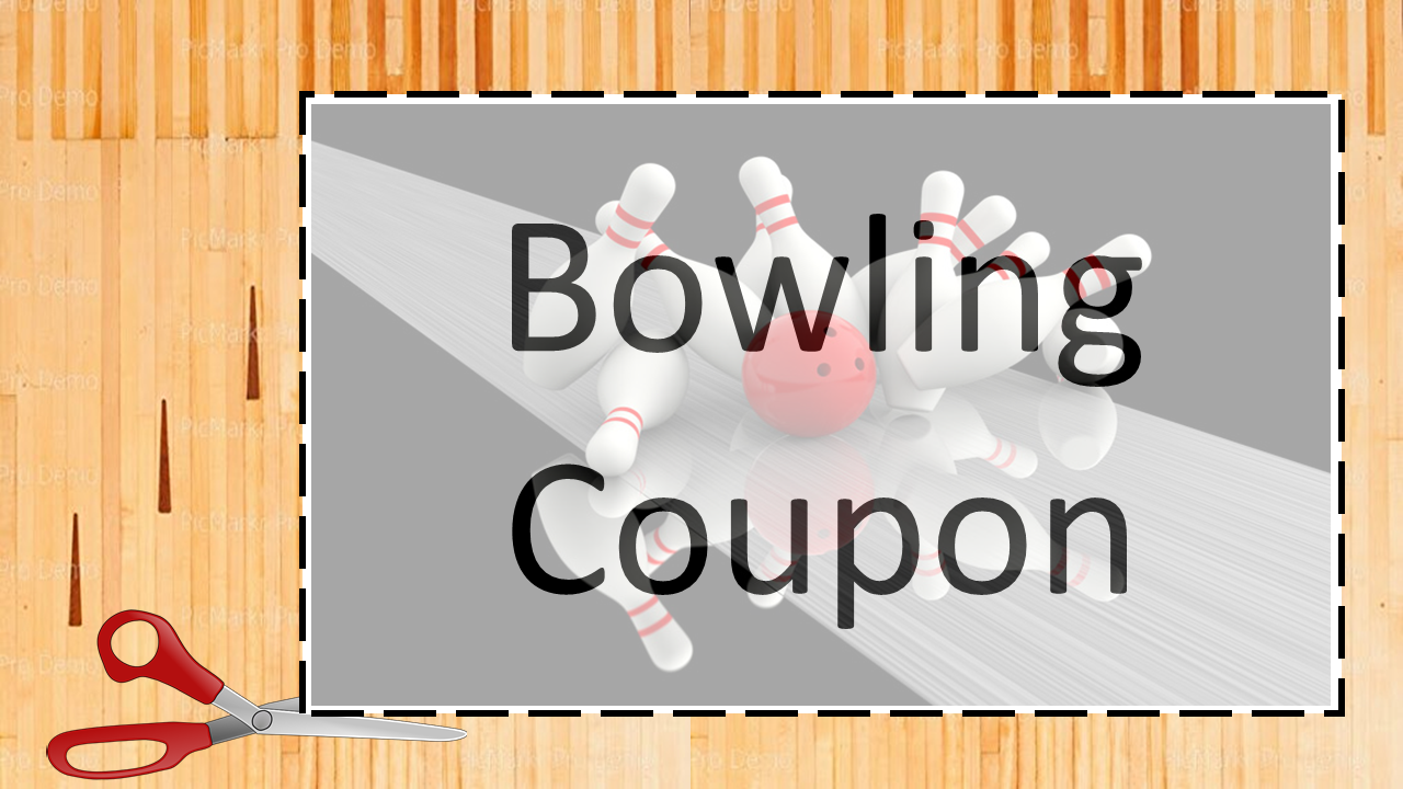 Bowling Coupon