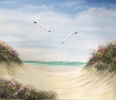 Join us for a Paintnite Event, apr 18th, at 7PM - Flower Beach